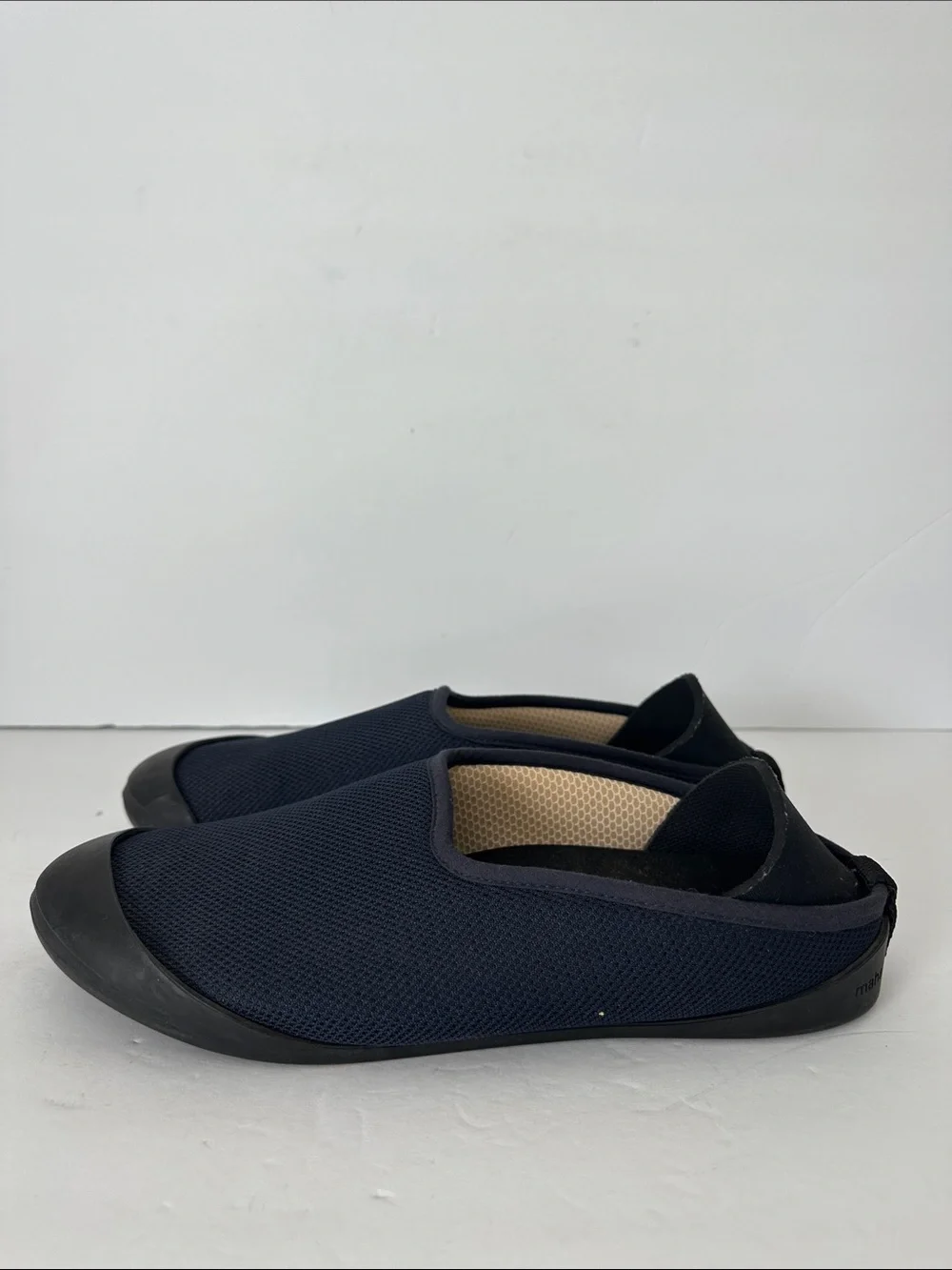 Mahabis Men’s Summer Slip-On  Casual Slippers Navy 9.5
